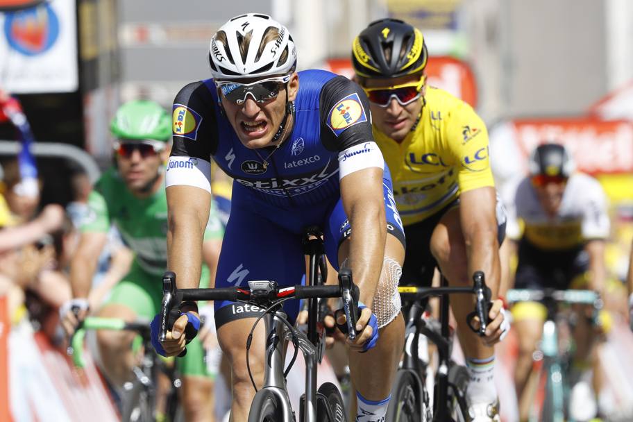 Kittel coglie la prima vittoria al Tour 2016. Bettini